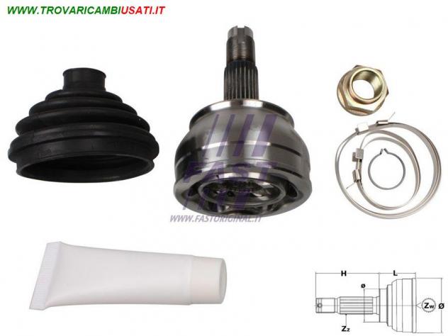 GIUNTO OMOCINETICO ALFA 147 /156 00 ESTERNO 2.5V6 / JTD FT25041K