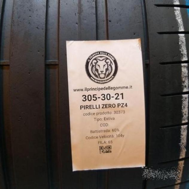 2 gomme 305 30 21 pirelli a30373 - Foto 2