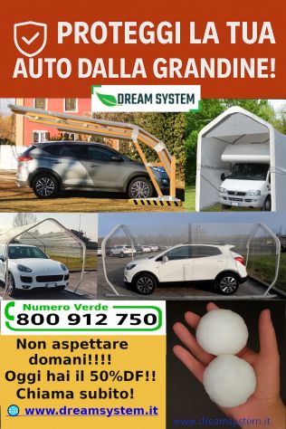 Box camper e pensiline auto- Coperture antigrandine per piazzali auto e non solo - Foto 7