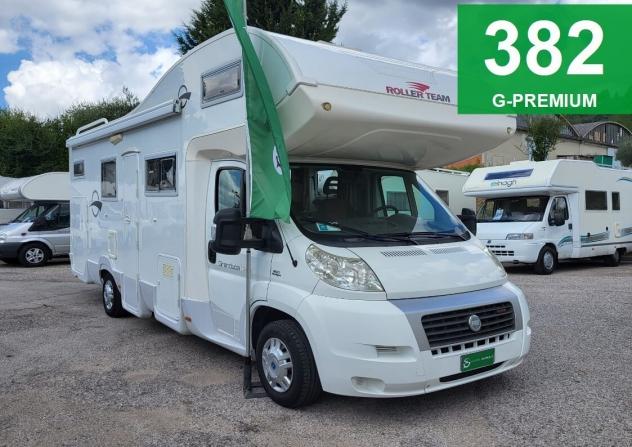 CAMPER ROLLER TEAM DUCATO MANSARDATO 6 POSTI GARAGE CLIMATIZZATORE GENERALI USATO