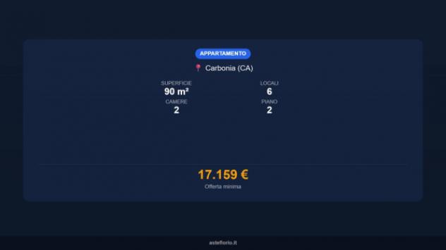Immobile in asta di 90 m² con più di 5 locali in vendita a Carbonia - Foto 14