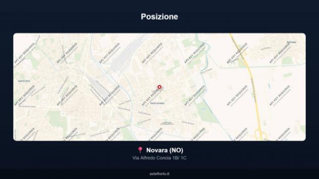 Immobile in asta di 84 m², box auto in vendita a Novara - Foto 2