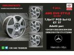 Cerchi AMG EVO SILVER 7,5X17 5x112 et37 mercedes