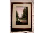Quadro fiume vintage