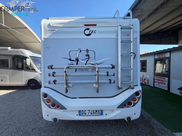 Tec T.E.C FreeTec 689 g MANSARDATIO LETTO MATRIMONIALE IN CODA - Foto 5