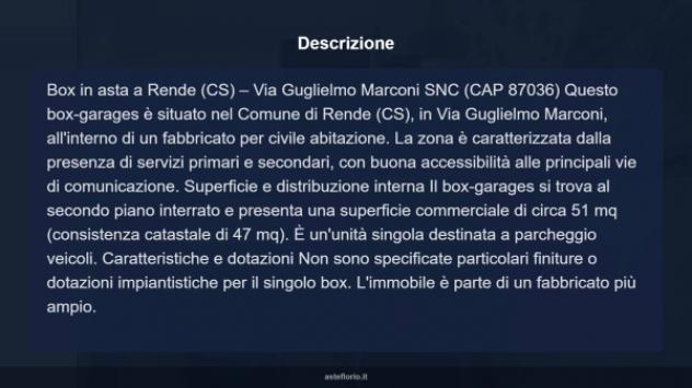 Immobile in asta di 51 m² in vendita a Rende - Foto 5
