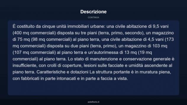 Immobile in asta di 797 m² in vendita a Piadena Drizzona - Foto 7