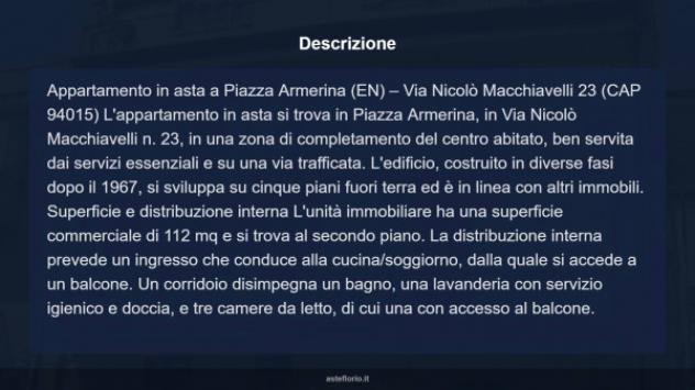 Immobile in asta di 112 m² con più di 5 locali in vendita a Piazza Armerina - Foto 13