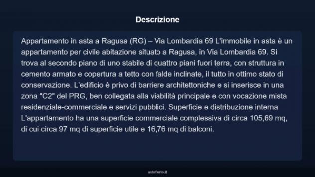 Immobile in asta di 105 m² in vendita a Ragusa - Foto 3