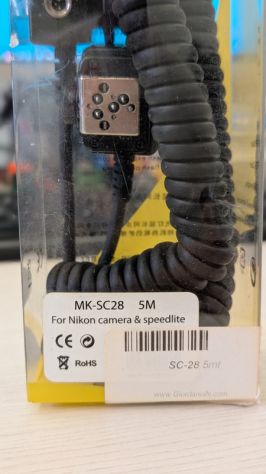 Cavo di prolunga flash MK-SC28 5 mt per Nikon - Foto 2