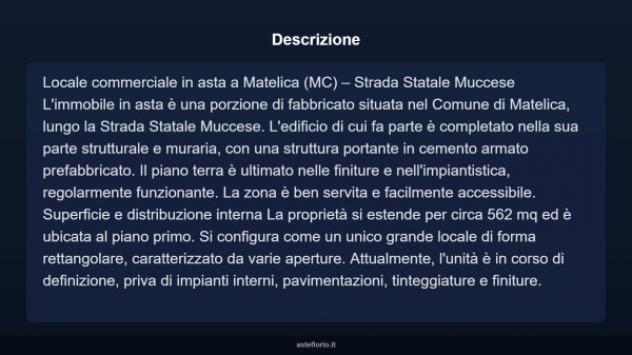 Immobile in asta di 562 m² in vendita a Matelica - Foto 3