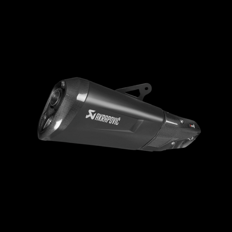 Scarico Akrapovic Slip on Titanio carbonio Evolution Line collettori - Foto 4