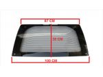 BAF33-0007198 LUNOTTO VETRO CRISTALLO POST. TERMICO COLORATO GRECAV EKE LM4 LM5