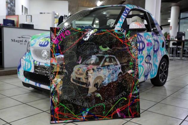 SMART ForTwo "SUPERDOLLAR" By Myfo78Art | FOR COLLECTORS rif. 23744827 - Foto 4