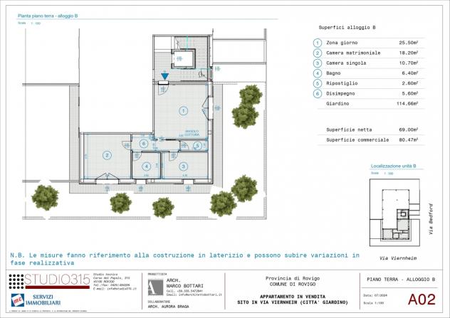 Trilocale in vendita a Rovigo - Foto 4