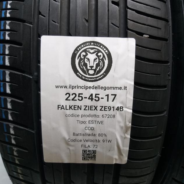 4 GOMME 225 45 17 FALKEN A67208 - Foto 2