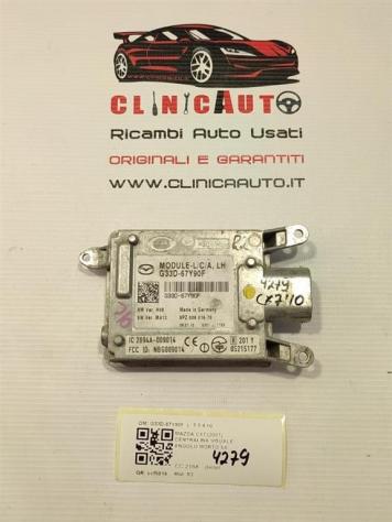 CENTRALINA ANGOLO CIECO MAZDA CX-7 1° Serie G33D-67Y90F R2 diesel 2184 (0709)