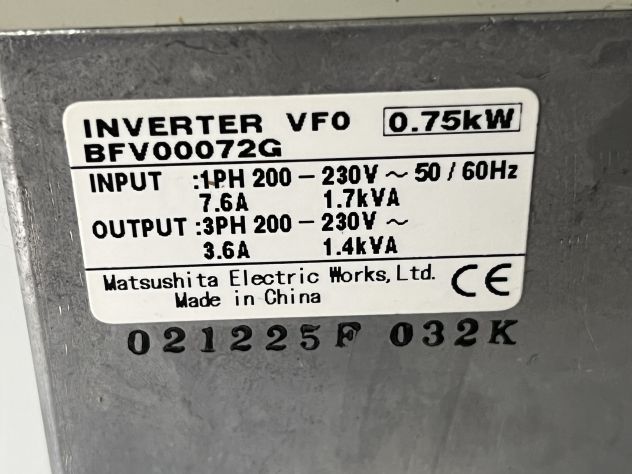 PANASONIC BFV00072G Inverter - Foto 2