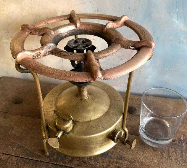Vecchio fornello Made in italy mercatino vintage da collezione marca Tirrenia - Foto 2