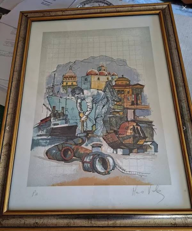 Quadro Lavoratori Cantiere Navale (Palermo)