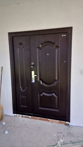 blindato portone doppia anta con vetro antisfondamento - Foto 3