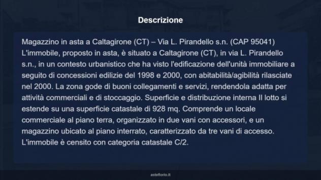 Immobile in asta di 928 m² in vendita a Caltagirone - Foto 9