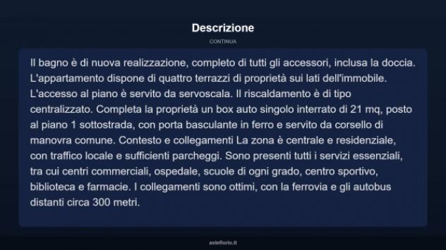 Immobile in asta di 118 m² con più di 5 locali e box auto in vendita a Chiavenna - Foto 12