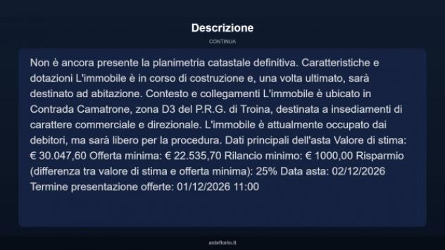 Immobile in asta di 256 m² in vendita a Troina - Foto 12