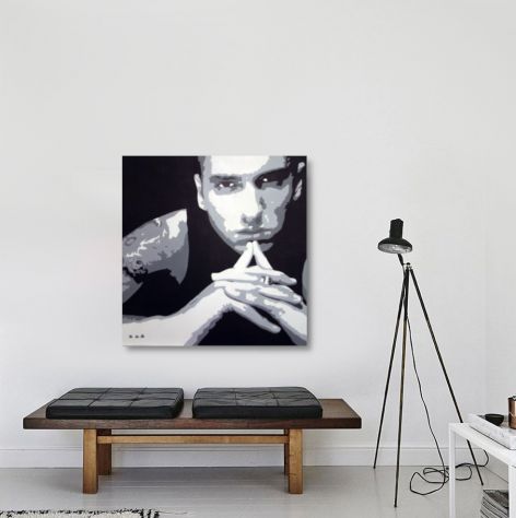 Quadro Pop Art dipinto a mano EMINEM