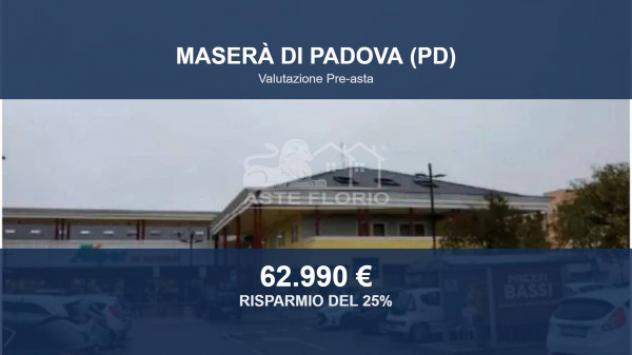 Immobile in asta di 98 m², box auto in vendita a Maserà di Padova