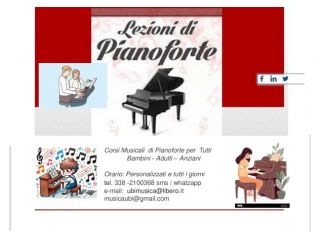 Lezioni e Corsi di Pianoforte