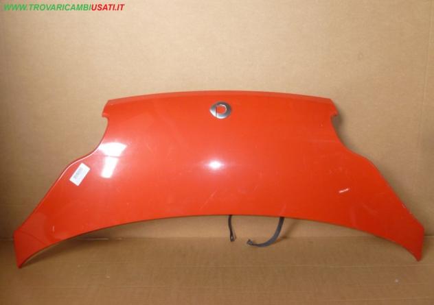 COFANO ANT. ROSSO SMART FORTWO (A/C451)  Carrozzeria  Lamierati esterni  Cofano  Cofano ant. SMART - FORTWO - 01-09-2010 - 01-10-2014