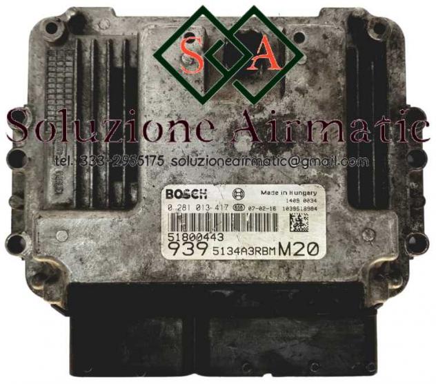 0281013417 51800443 Alfa 159 2.4 centralina motore Bosch