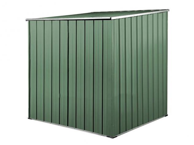Box prefabbricato, casetta da giardino in lamiera zincata. Capanno ricovero attrezzi o deposito/garage auto in Acciaio 1.75 x 1.85 m x h1.92 m - 70 KG - Foto 4