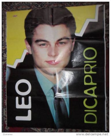 MANIFESTO POSTER DI CIOE - LEO DICAPRIO E BRAD PITT -