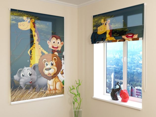 Tenda A Pacchetto Per Bambini - Con Gli Animali ARREDALACASA - Foto 2