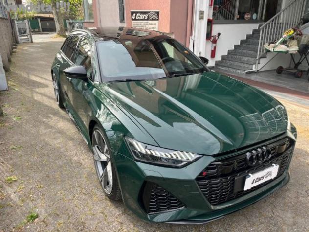 AUDI RS6 Avant 4,0 TFSI FRENI CARBO -TETTO- HEAD UP D. rif. 23590369 - Foto 6
