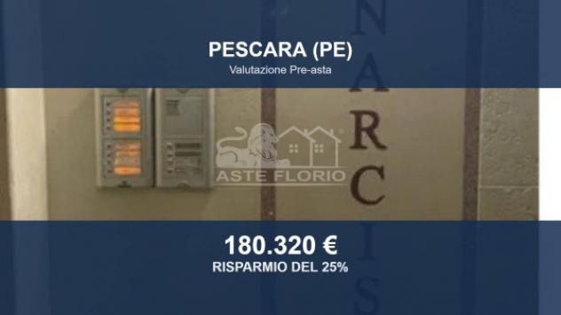 Immobile in asta di 113 m², box auto in vendita a Pescara