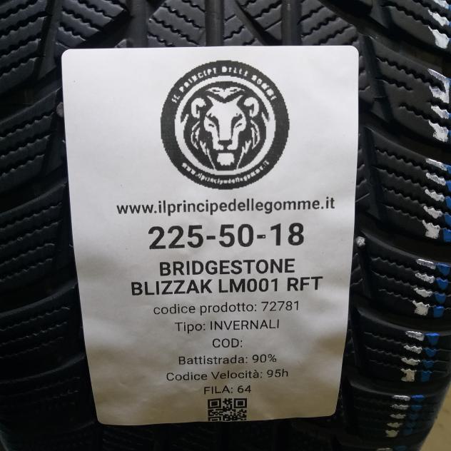 4 GOMME 225 50 18 BRIDGESTONE A72781 - Foto 2