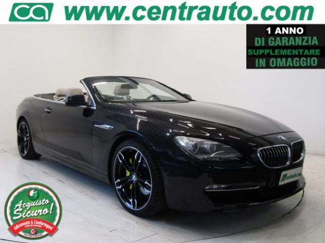 BMW 640 d 3.0 D Cabrio Futura Aut. * PELLE * rif. 23530341