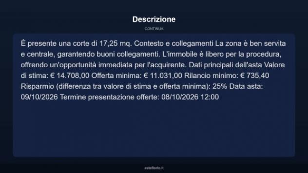 Immobile in asta di 29 m² in vendita a Fuscaldo - Foto 7