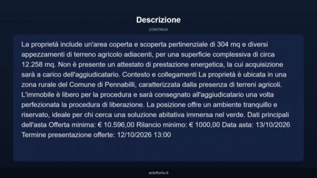 Immobile in asta di 142 m² in vendita a Pennabilli - Foto 12