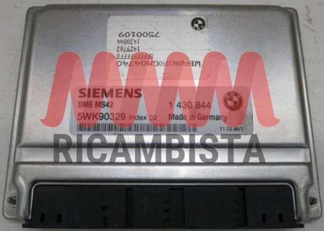 5WK90329 BMW E39 523i centralina motore Siemens