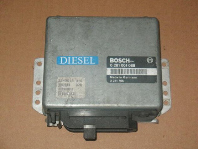 0281001088 ECU CENTRALINA BMW 3 SERIES E30 2.4 TD 0281001088 2241706