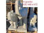Elefante in pietra granito