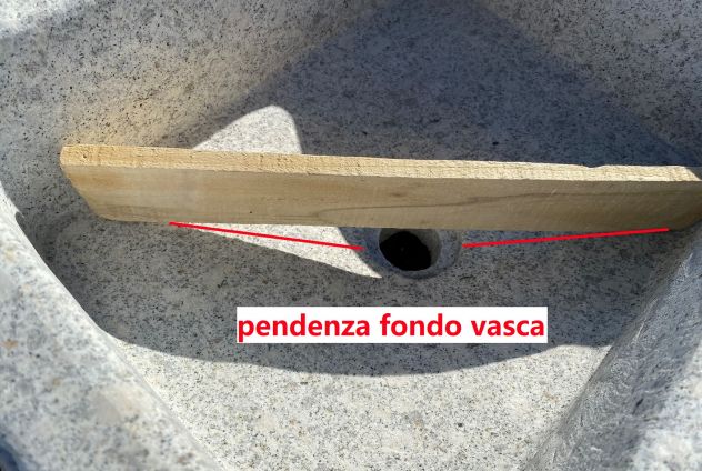 Lavello lavandino in pietra granito 50 cm - Foto 3