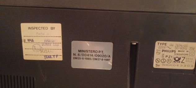 Radiolone Philips Turbo Bass vintage anni 80 - Foto 5