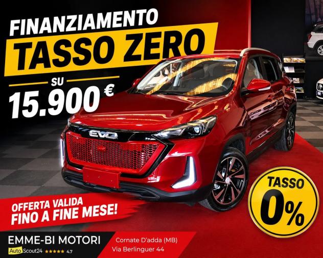 EVO Evo 5 1.5 TurboGaranzia 5 anni (60 mesi) o 100.000 chilometri