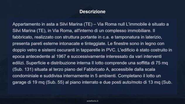 Immobile in asta di 75 m², box auto in vendita a Silvi - Foto 14