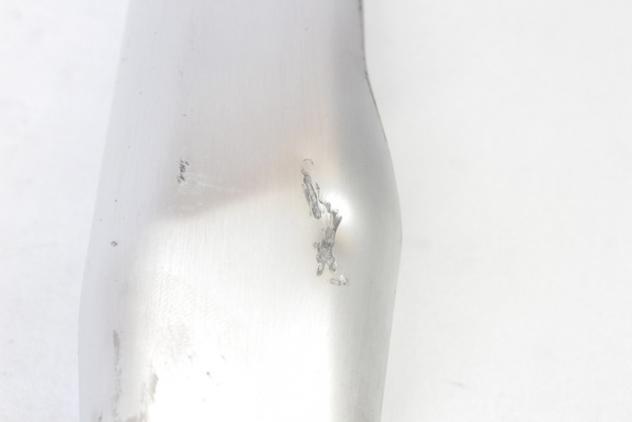 PROTEZIONE SUPERIORE SILENZIATORE DUCATI MULTISTRADA 1200 S TOURING 2010 - 2012 46013981B UPPER SILENCER GUARD CON GRAFFI AMMACCATURE - Foto 4